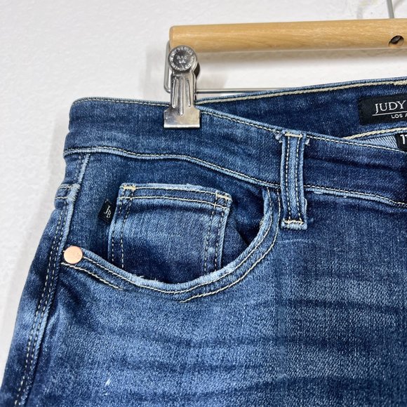 Judy Blue Boot Cut Distressed Jeans 30 - Picture 8 of 11